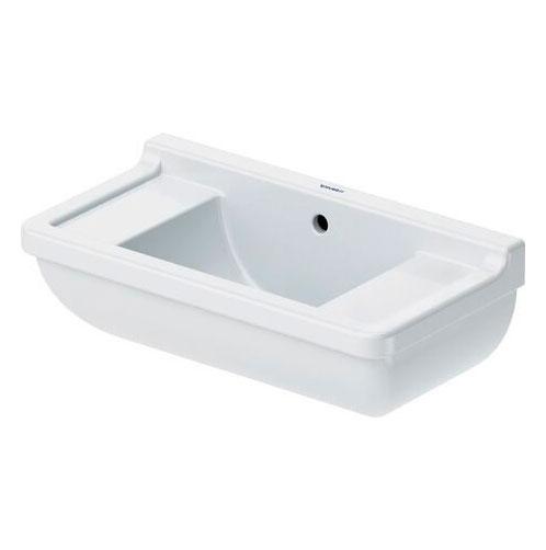 Duravit Starck 3 50 h&aring;ndvask t/v&aelig;g - Med/uden hanehul