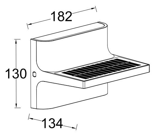 Lutec Twill udend&oslash;rslampe m/solceller