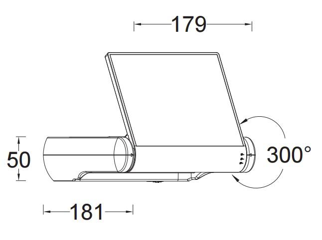 Lutec Mini LED-spot solcellelampe