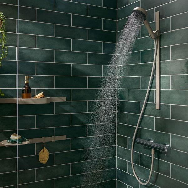 Hansgrohe WallStoris push h&aring;ndbruserholder - Planet edition (sand)