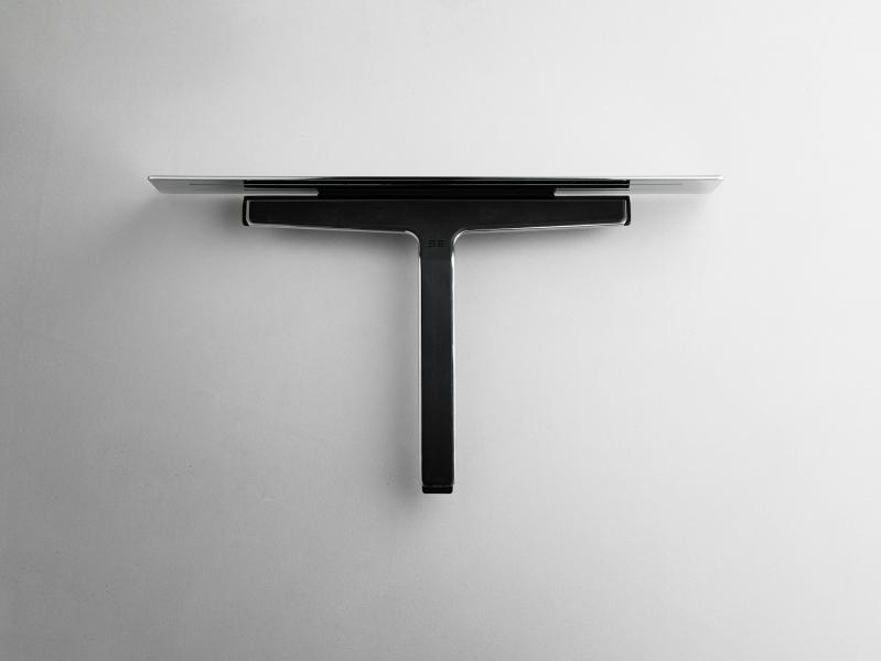 Unidrain ReFrame sæbehylde med bruseskraber - Poleret stål Unidrain ReFrame sæbehylde med bruseskraber - Poleret stål