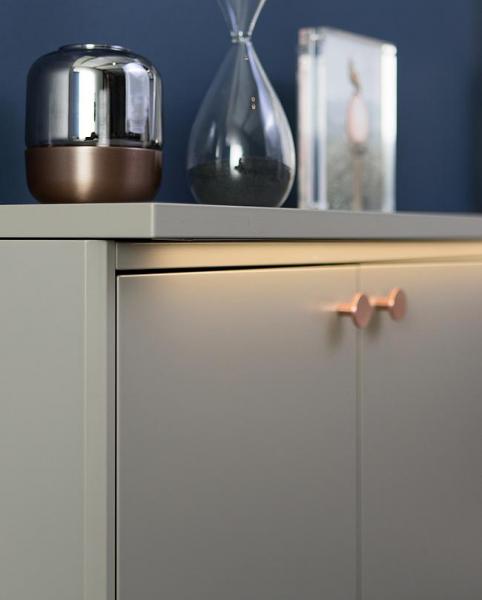 Gustavsberg Graphic dobbelt topplade m/lys - Lille dybde - Gr&oslash;n