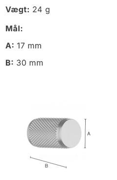 Beslagsboden knopgreb 409 m/crystal cut - Børstet messing Beslagsboden knopgreb 409 m/crystal cut - Børstet messing