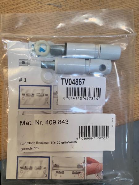 B&oslash;rma softclose beslag Tesi s&aelig;de