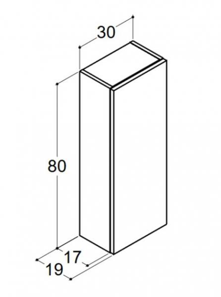 Dansani Luna Urban overskab - Venstreh&aelig;ngslet - Sort eg