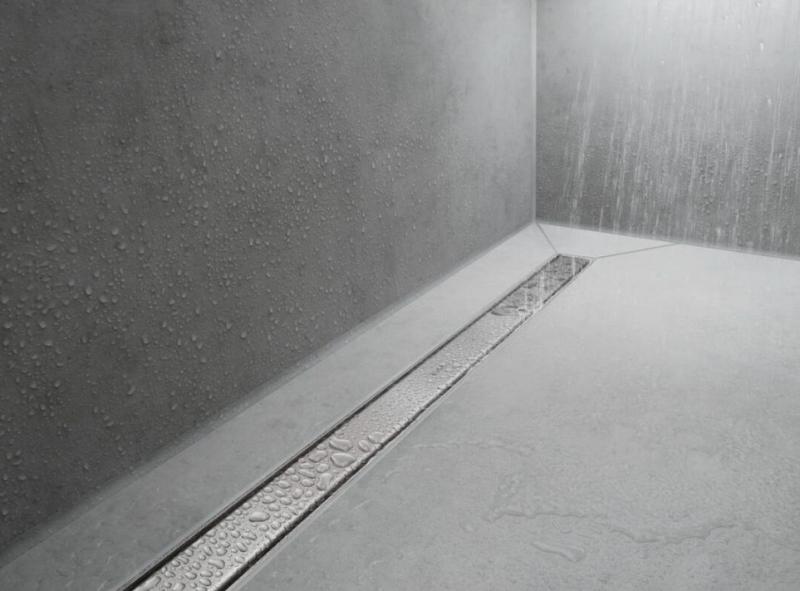 Hansgrohe RainDrain Match Kappes&aelig;t - 70 cm - B&oslash;rstet rustfri st&aring;l