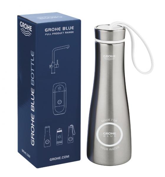 Grohe Blue termoflaske i rustfrit st&aring;l
