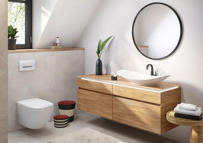 Villeroy & Boch Antheus Rimless v&aelig;gh&aelig;ngt toilet m/Ceramic+ - Hvid