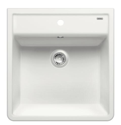 Blanco Panor 60 k&oslash;kkenvask i porcel&aelig;n - Krystalhvid