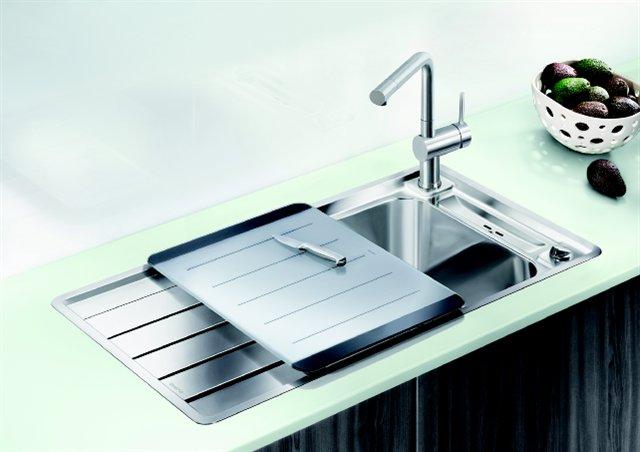 Blanco Axis III 45 S-IF k&oslash;kkenvask - Rustfrit st&aring;l