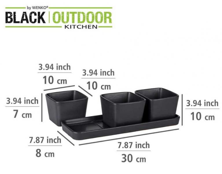 Wenko 4I1 snacks&aelig;t - Mat sort