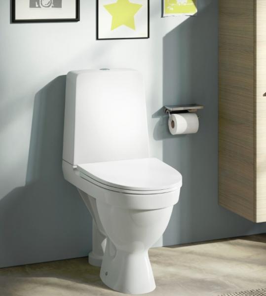 Laufen Kompas Rimless toilet m/&aring;ben S-l&aring;s - Limning