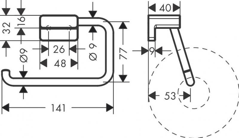 hansgrohe Tecturis S vandhane m/CoolStart, bundventil og tilbeh&oslash;r - B&oslash;rstet bronze