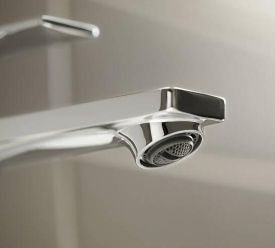 hansgrohe Rebris E 110 h&aring;ndvaskarmatur m/Coolstart og l&oslash;ft-op bundventil - Krom