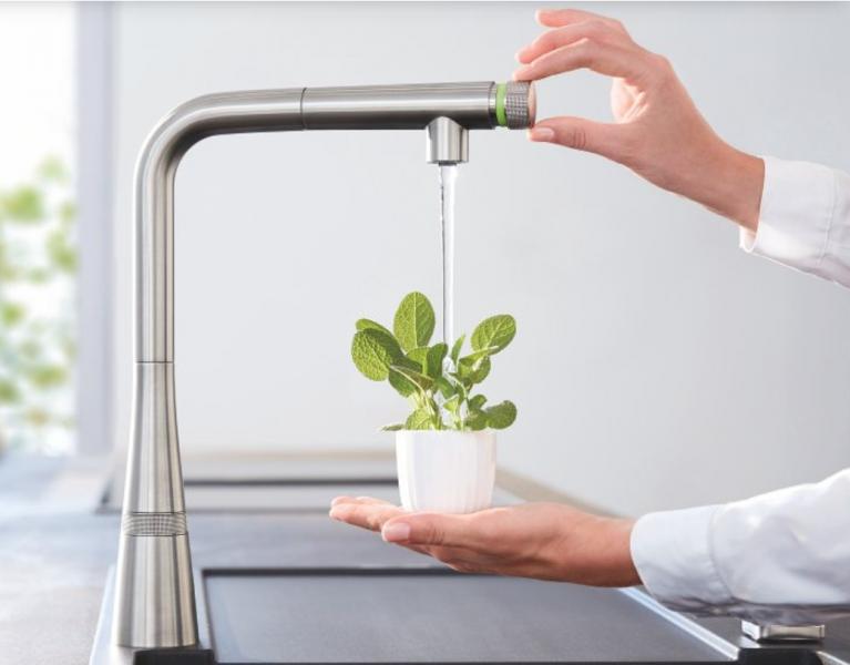 Grohe Essence Smart Control k&oslash;kkenarmatur - Krom