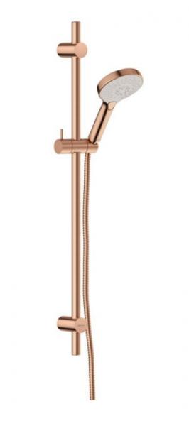 Damixa Silhouet komplet brusesystem - B&oslash;rstet kobber