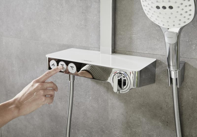hansgrohe Raindance Select E 300 3jet Showerpipe