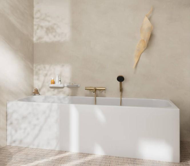 hansgrohe Tecturis S badekararmatur - B&oslash;rstet bronze