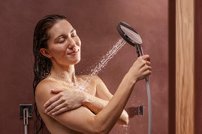 hansgrohe Raindance Alive Select S h&aring;ndbrusers&aelig;t 125 3jet m/EcoSmart - Krom