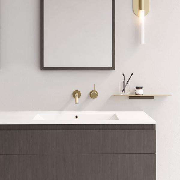 Unidrain Reframe s&aelig;behylde - B&oslash;rstet st&aring;l