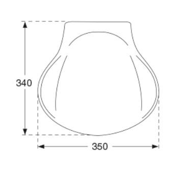 Pressalit Raja klaps&aelig;de t/v&aelig;g m. SoftClose
