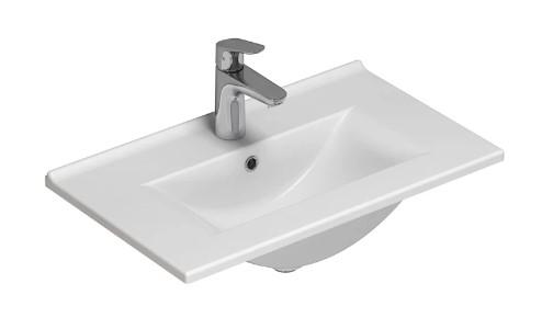 Dansani Mido+ 60 MINI m&oslash;belpakke m/Amber vask og 2 skuffer - Varm eg