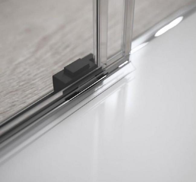 Str&oslash;mberg Slide 22 skyded&oslash;r nichel&oslash;sning 1000mm - Hvid