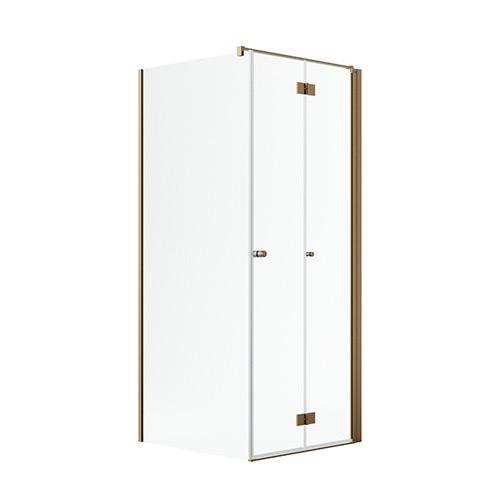 Str&oslash;mberg Noma 195 fastv&aelig;g m/folded&oslash;r 800mm - H&oslash;jre - B&oslash;rstet kobber