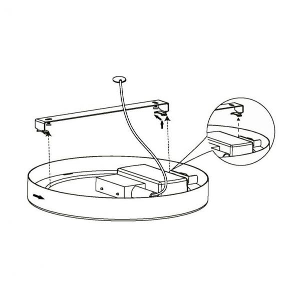 Eglo Fueva 5 p&aring;bygningslampe