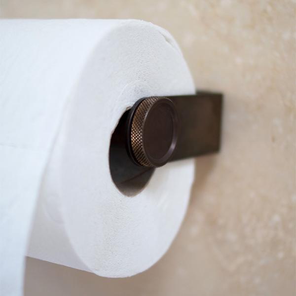 Toni Copenhagen toiletrulleholder - Bruneret