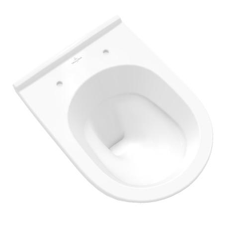 V&B O.novo Compact toiletpakke inkl. cisterne, krom betjeningsplade og s&aelig;de m/ soft-close