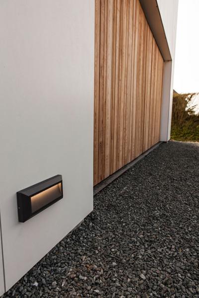 Lutec Architectural Helena udend&oslash;rslampe til v&aelig;g