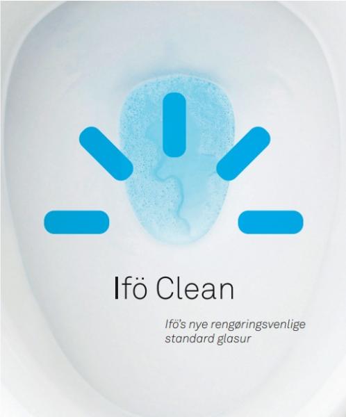 Ifö Spira gulvtoilet 6260 m/Rimfree og Ifö Clean - Med S-lås Ifö Spira gulvtoilet 6260 m/Rimfree og Ifö Clean - Med S-lås