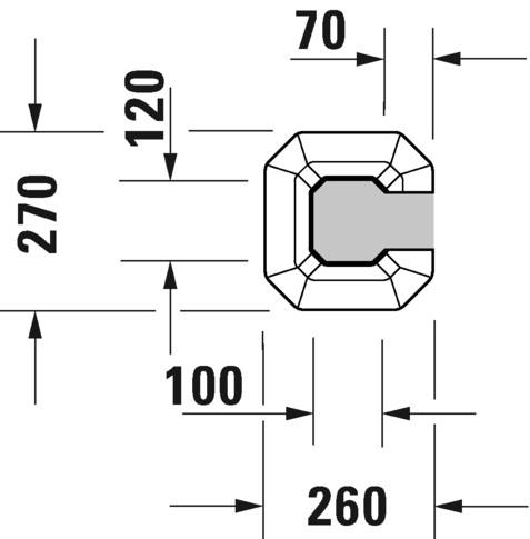Duravit 1930 s&oslash;jle til h&aring;ndvask 085791