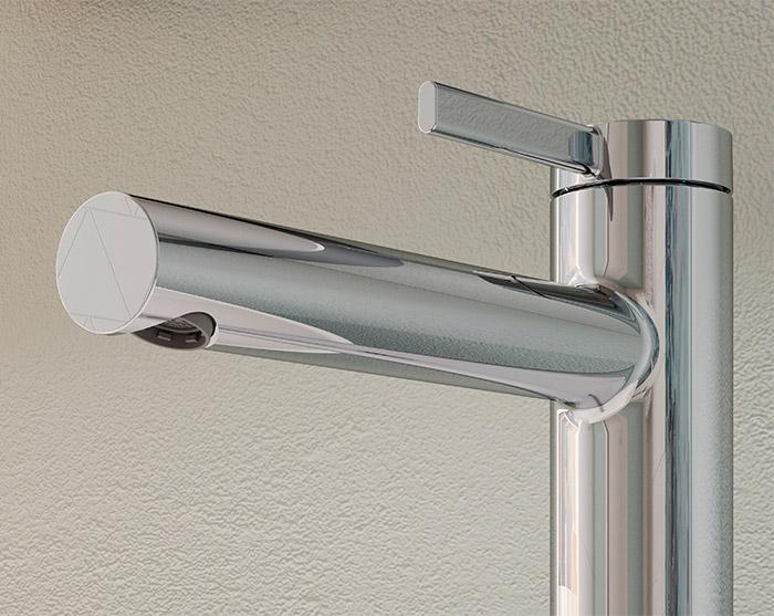 hansgrohe Zesis S h&aring;ndvaskarmatur 100 CoolStart m/push-open bundventil - Krom