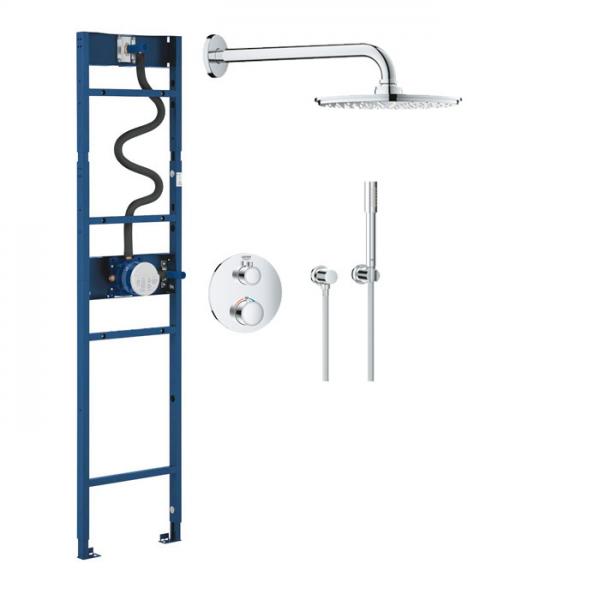 Grohe Grohtherm 310 komplet brusesystem m/Shower Frame - Krom