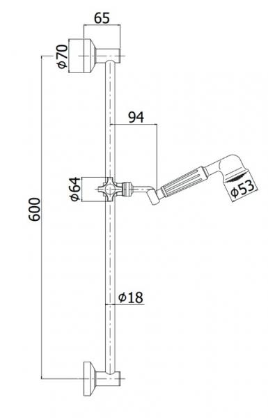 Lavabo Retro komplet pakke til badeværelse - Massiv messing Lavabo Retro komplet pakke til badeværelse - Massiv messing