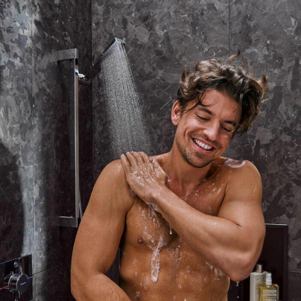 hansgrohe Pulsify E 100 bruses&aelig;t 1jet m/EcoSmart+ - Krom