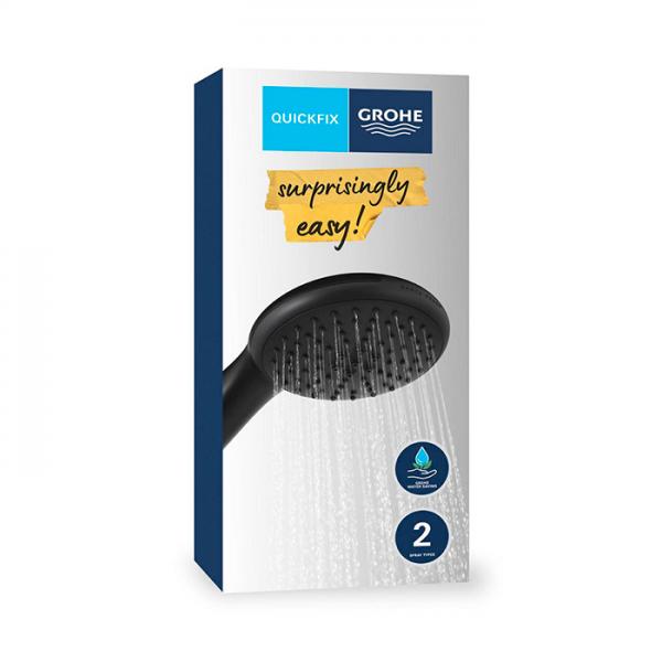 Grohe Vitalio Start 110 h&aring;ndbruser 2 sprays - Mat sort