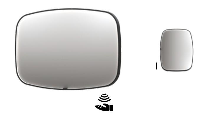 Sanibell Ink SP31 spejl m/lys, varme og sensor 120 x 80 cm - Mat hvid Sanibell Ink SP31 spejl m/lys, varme og sensor 120 x 80 cm - Mat hvid