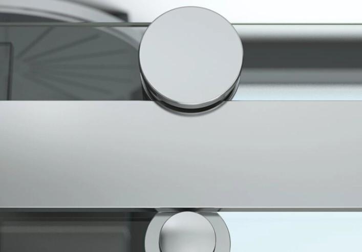 Dansani Deluxe XXL skyded&oslash;r 1400 mm - Satin/klar glas