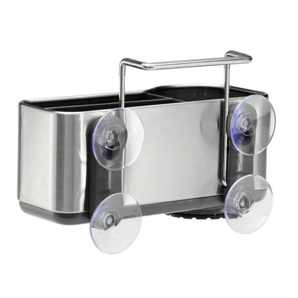 Simplehuman opvaskeb&oslash;rsteholder t/k&oslash;kkenvask - B&oslash;rstet st&aring;l