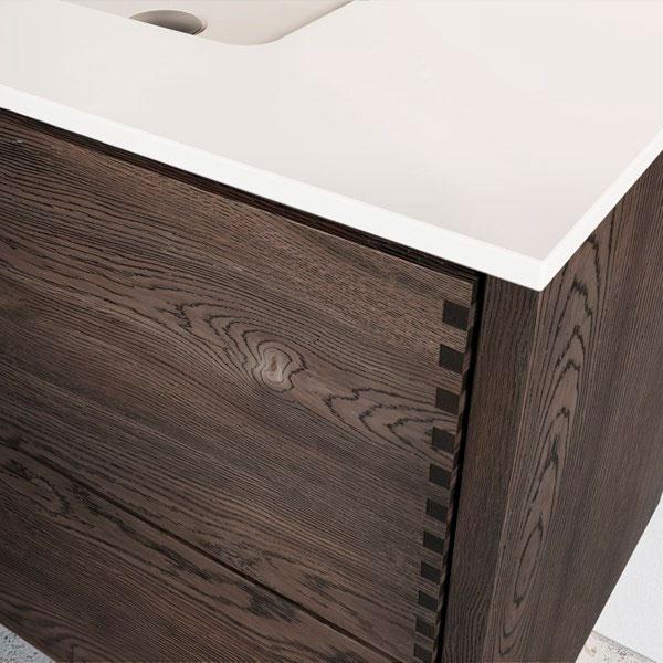 Strømberg Nordic Handcrafted 60 underskab m/skuffer - Smoked oak Strømberg Nordic Handcrafted 60 underskab m/skuffer - Smoked oak