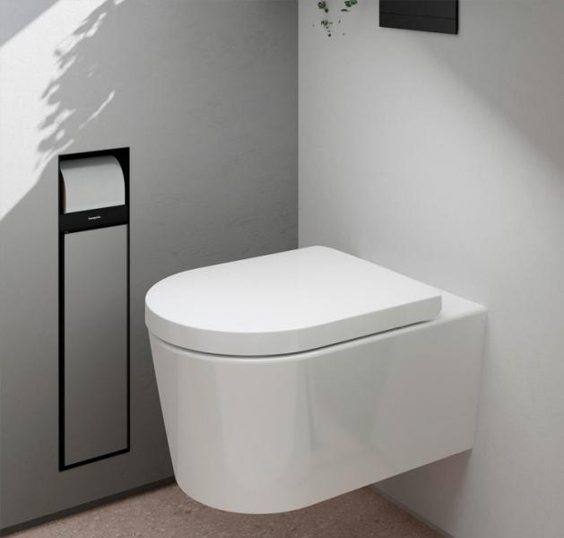 hansgrohe EluPura S rimless v&aelig;gh&aelig;ngt toilet inkl. s&aelig;de