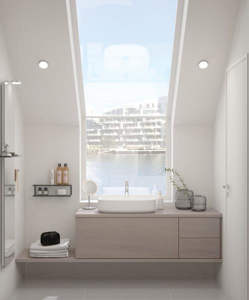 Dansani Ellipse 60 fritst&aring;ende bowlevask - Uden overl&oslash;b