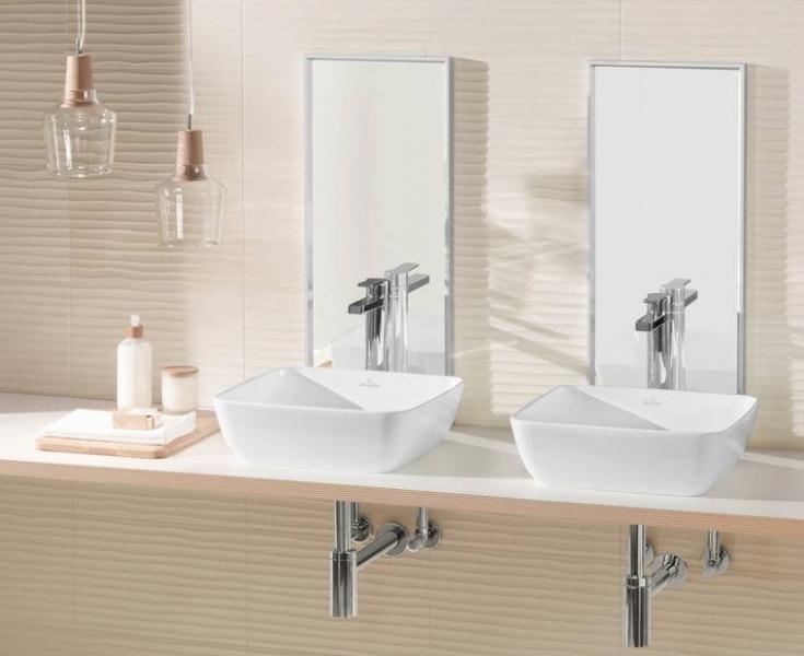 V&B Artis 41 fritst&aring;ende bowlevask - Uden overl&oslash;b