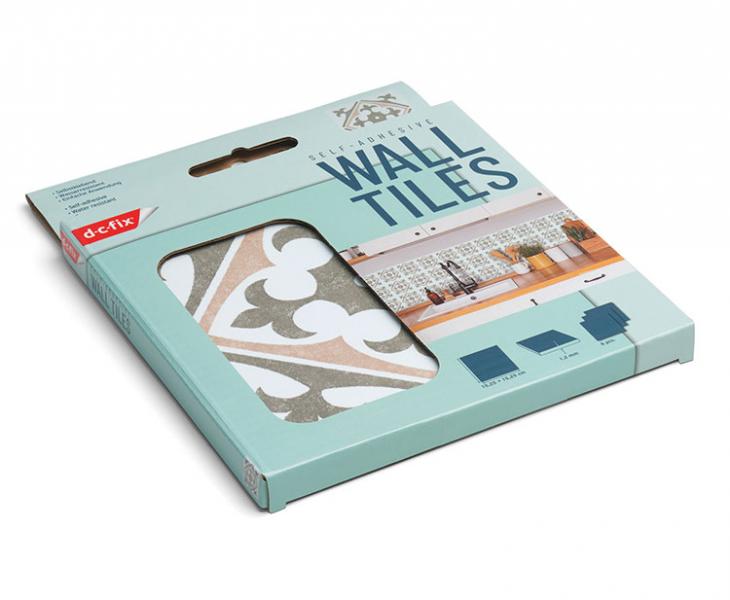 D-C-fix selvkl&aelig;bende fliser til v&aelig;g - Nadia olive