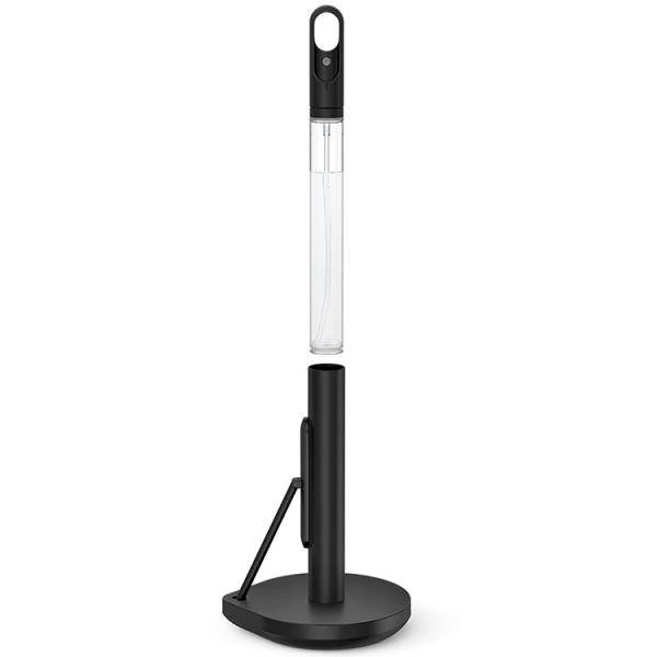 Simplehuman k&oslash;kkenrulleholder m/spray - Sort