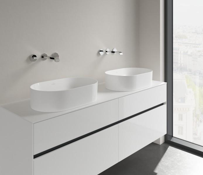 V&B Collaro 56 fritst&aring;ende bowlevask - Uden overl&oslash;b