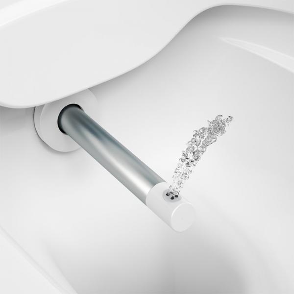 Laufen Riva Duschtoilet - rimless og LCC - Inkl. s&aelig;de